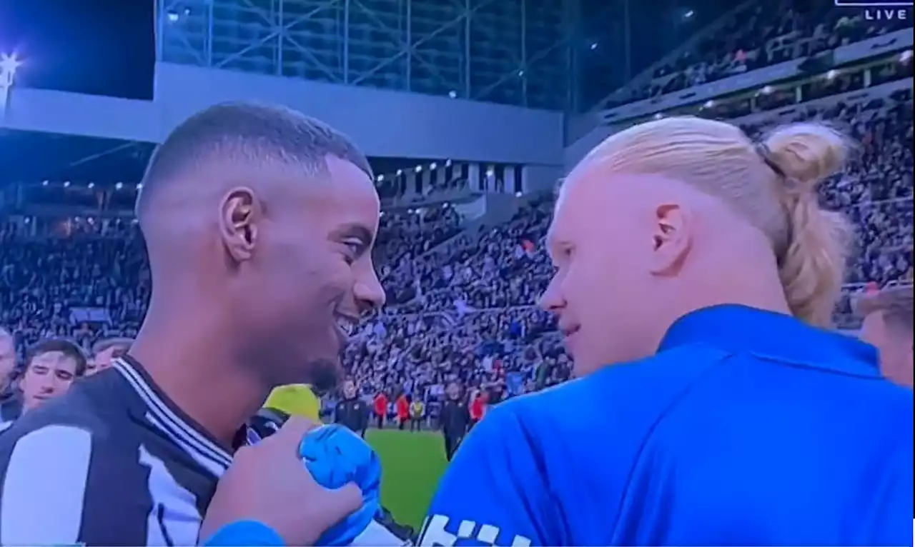 Fans stunned at Erling Haaland's request to Newcastle star Alexander Isak