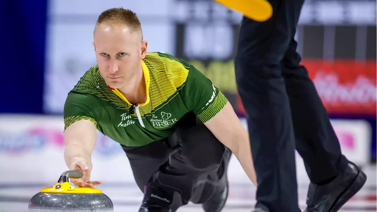 Brier, Olympic champ Brad Jacobs fitting in with new role on Team Carruthers