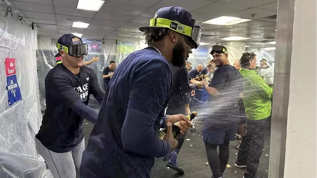 Tampa Bay Rays hold oddly timed celebration, three days after clinching postseason berth