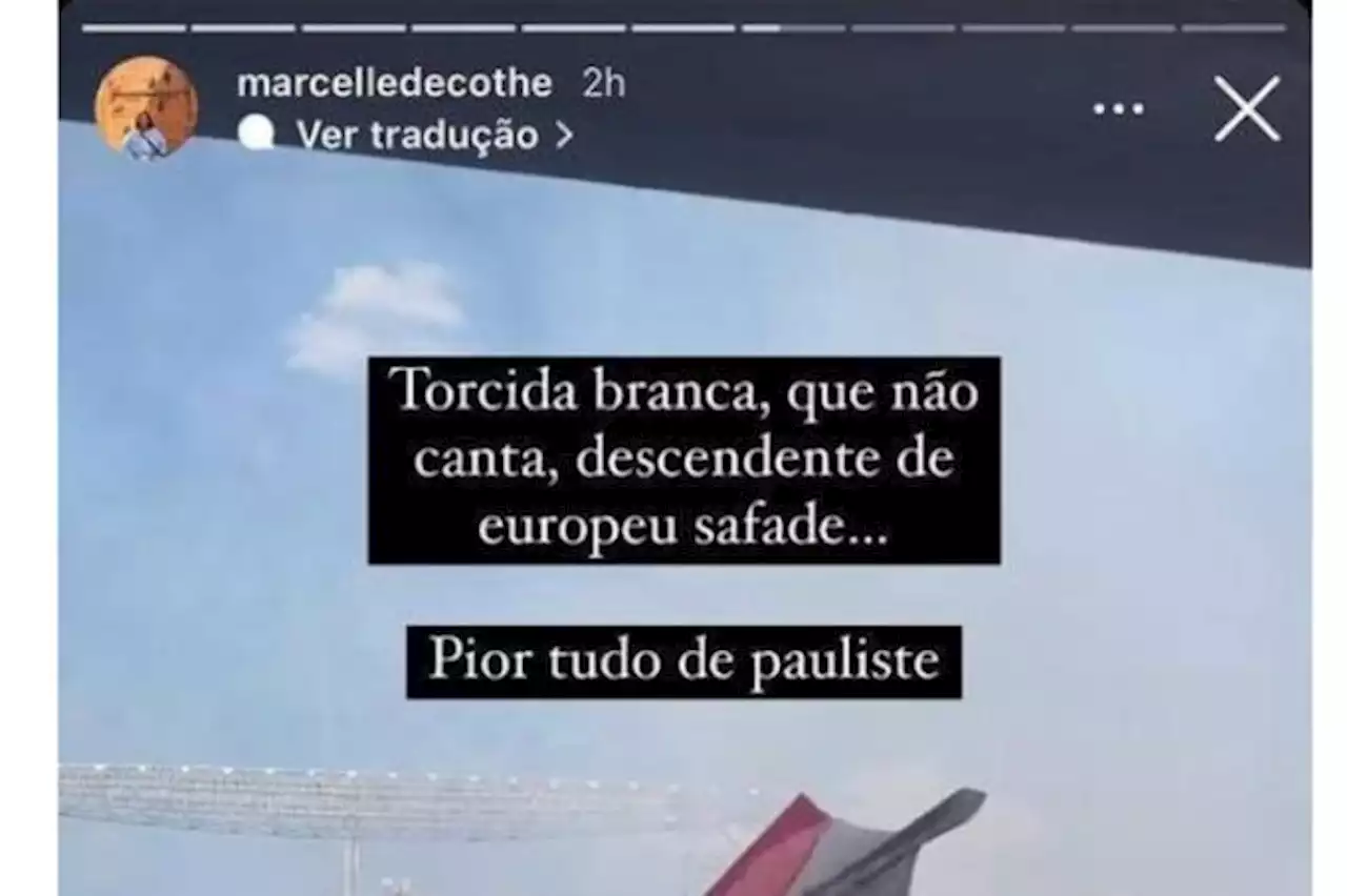 MP vai investigar ex-assessora da ministra Anielle que ofendeu torcida