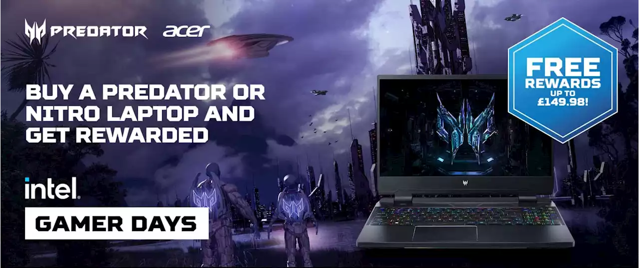 Acer's best gaming laptops receive massive price cuts in Intel Gamer Days sale