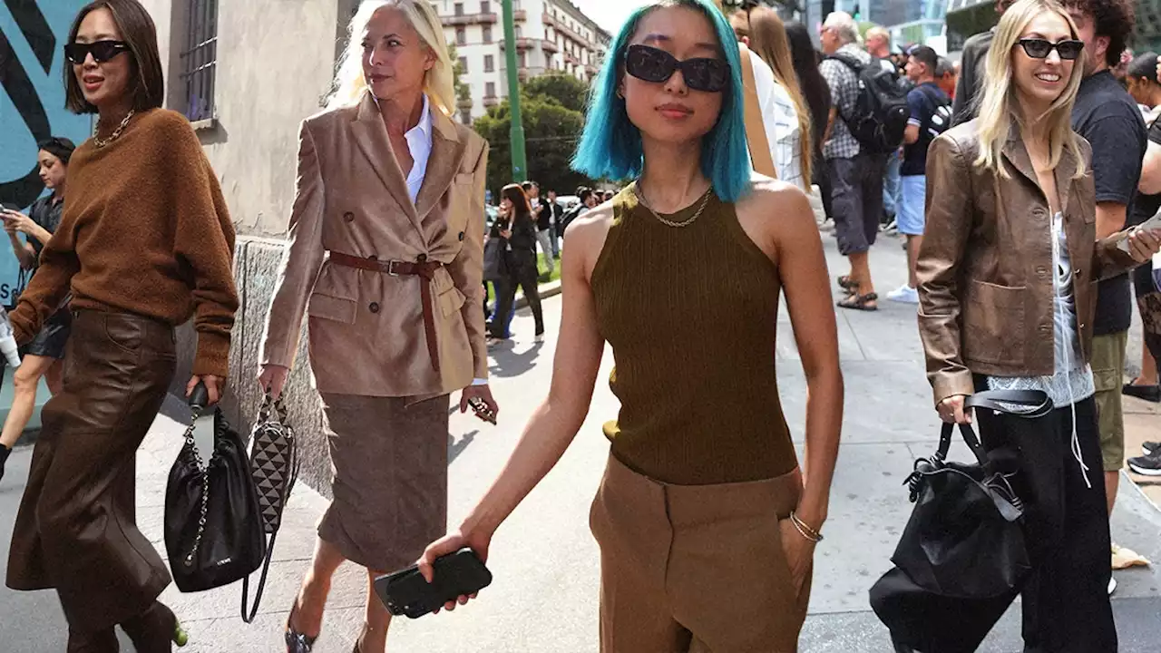 Move Over, Tomato Girls—Latte Dressing Is Fall’s Biggest Color Trend