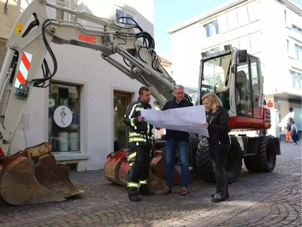 Nächste Etappe der Infrastruktursanierung in der Feldkircher Altstadt gestartet