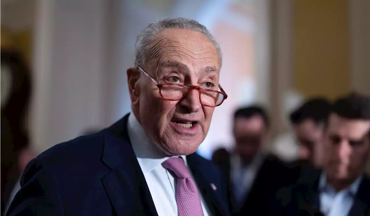 Schumer says Senate stopgap will pass House while Senate GOP mull border amendments to bill