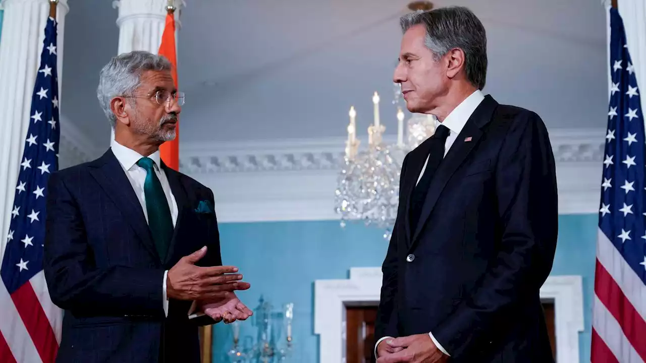 Blinken meets Indian foreign minister as row between India and Canada simmers