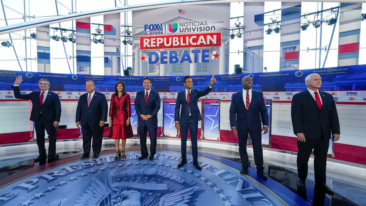 The candidates are going after Biden — and Trump — at second GOP debate. Follow live updates