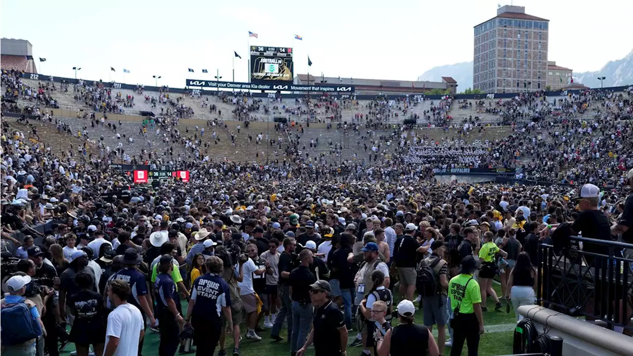 Colorado AD asks fans not to rush the field if CU beats No. 8 USC