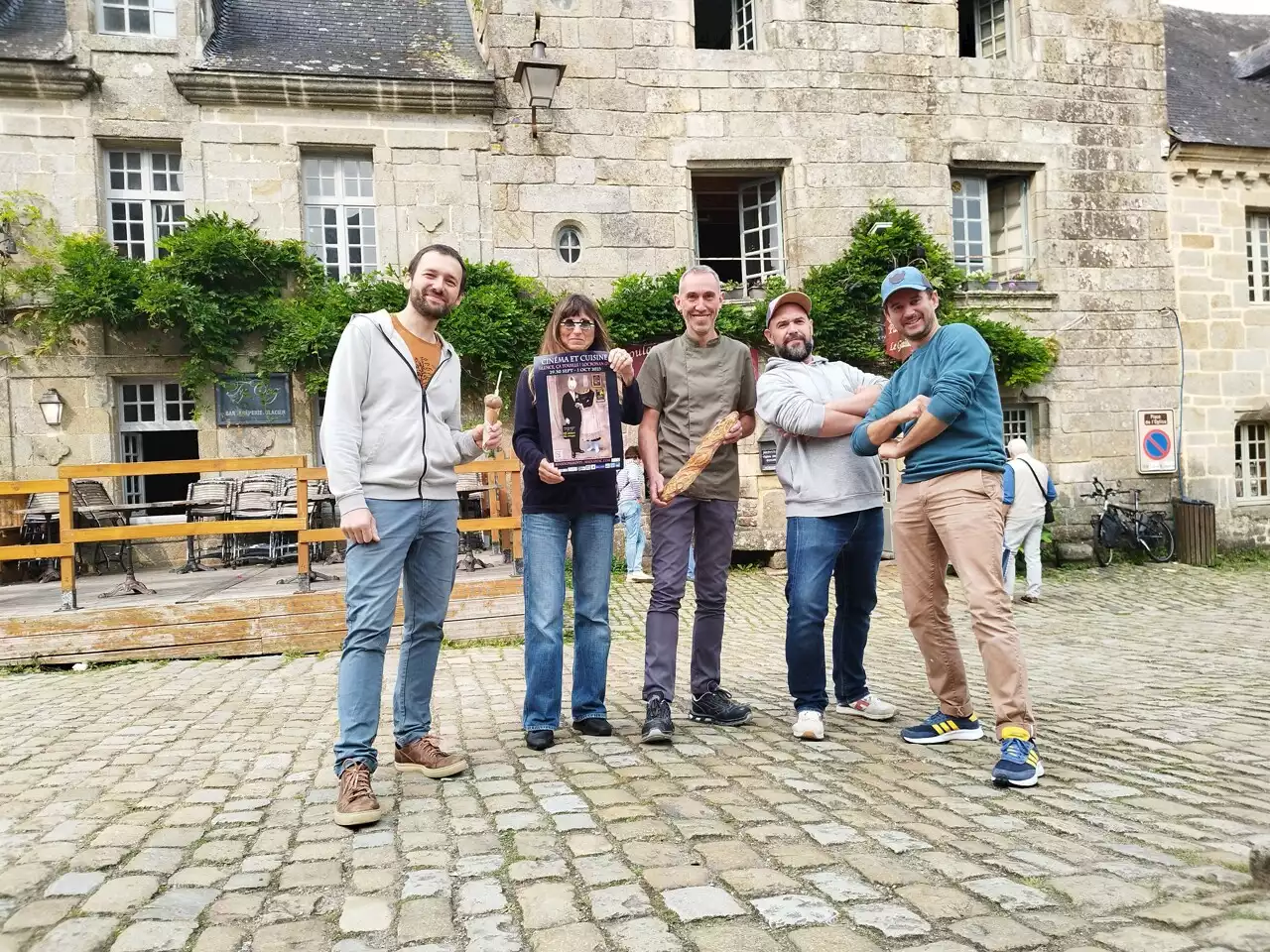 Locronan : le festival Silence ça touille combine cinéma et gastronomie