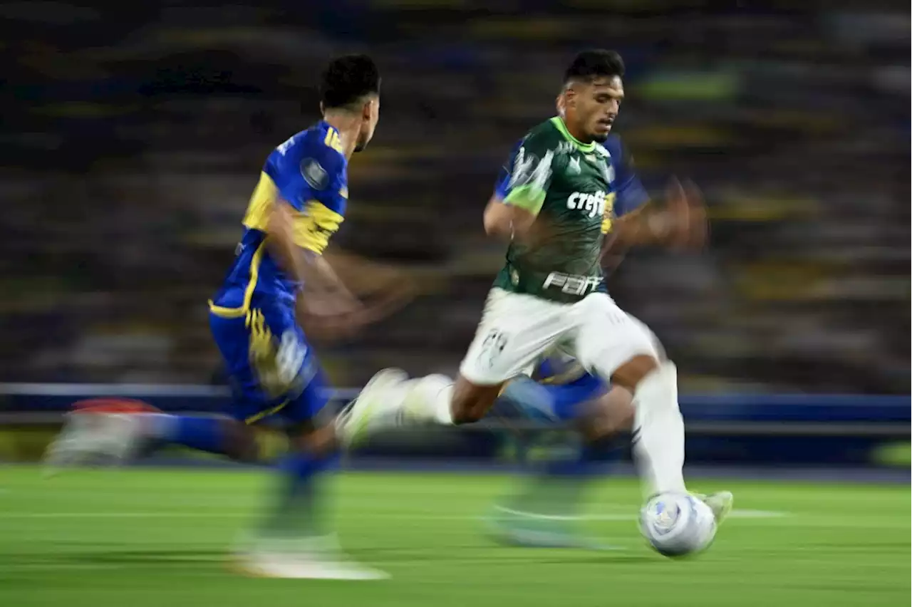 Palmeiras le hizo la vida difícil a Boca en la ida de semifinales de la Libertadores