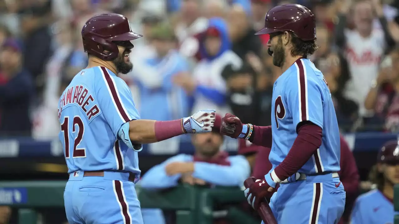 Kyle Schwarber Homers, Bryce Harper Ejected But Phillies Fall To ...