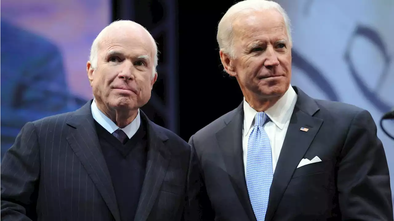 Biden announces library for late Arizona Sen. John McCain