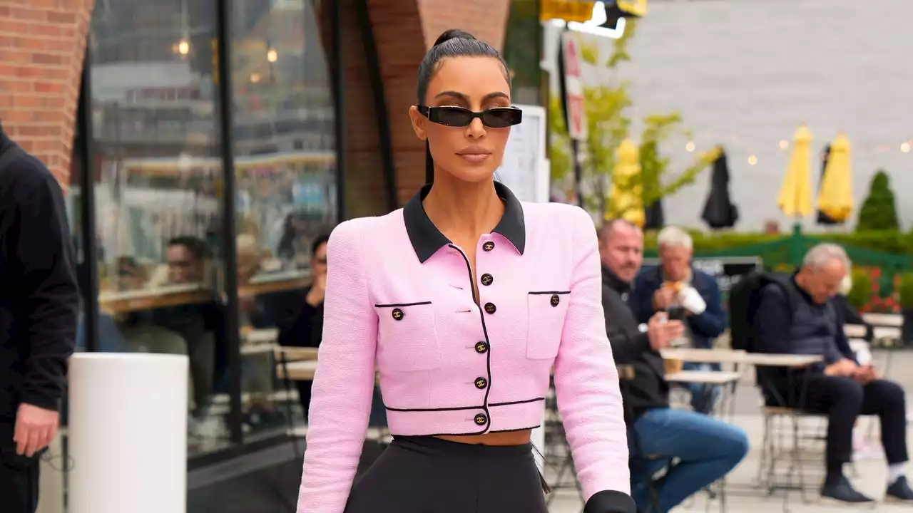 Kim Puts Her Own Spin On Barbie-Pink Chanel