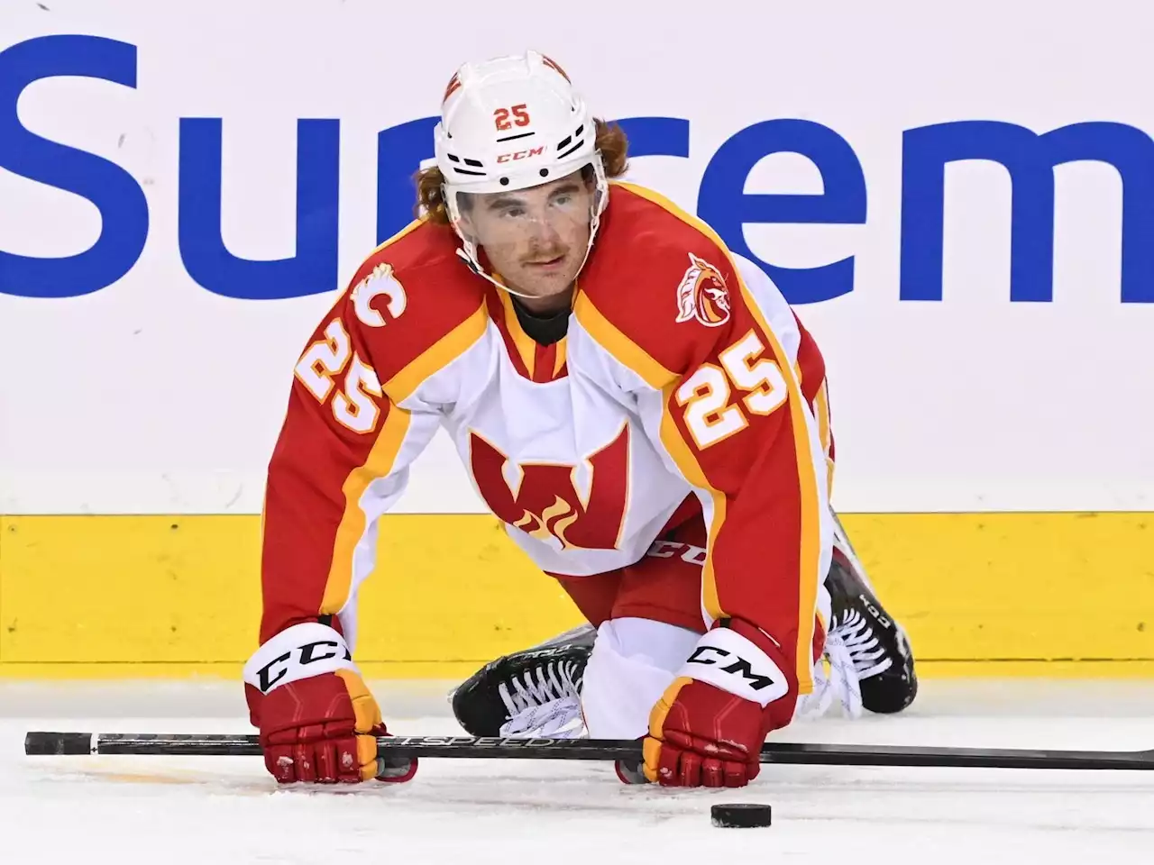 Calgary Flames want defensive prospect Jeremie Poirier to just be himself