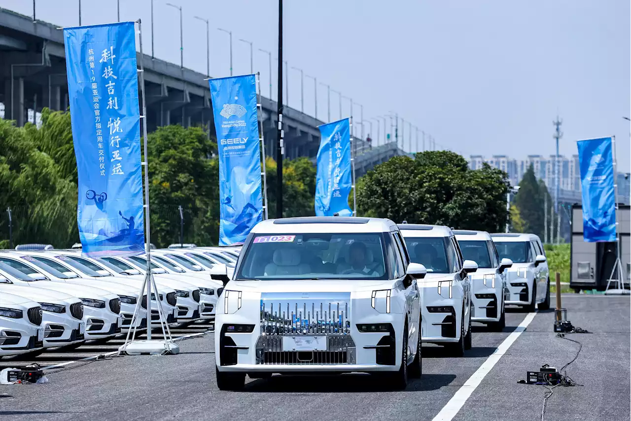 Geely Supplies Battery-Electric Vehicles Plus Green Methanol For The Asian Games