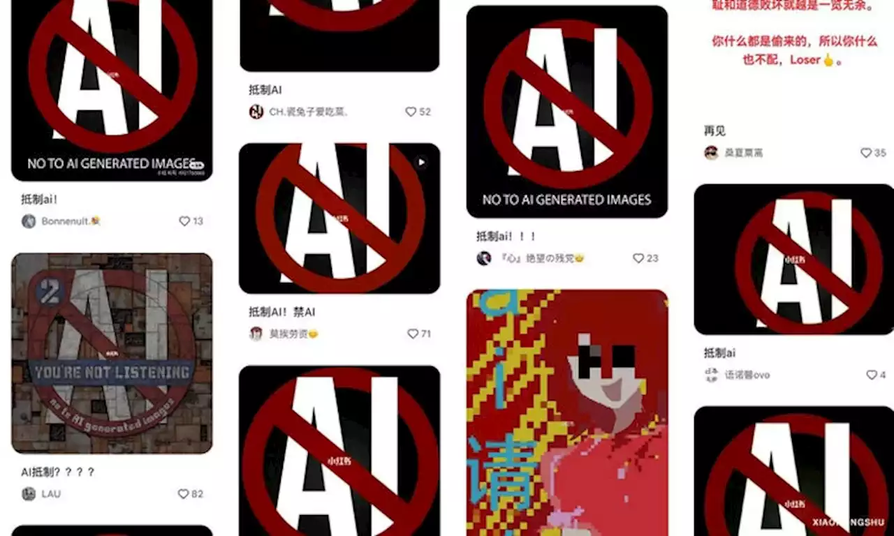 Chinese artists boycott big social media platform over AI-generated images