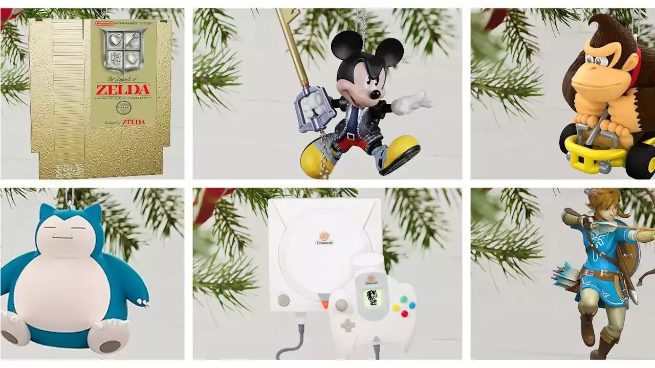 Hallmark Ornaments 2023 Pre-Order: Dreamcast, Zelda, Pokemon, and More