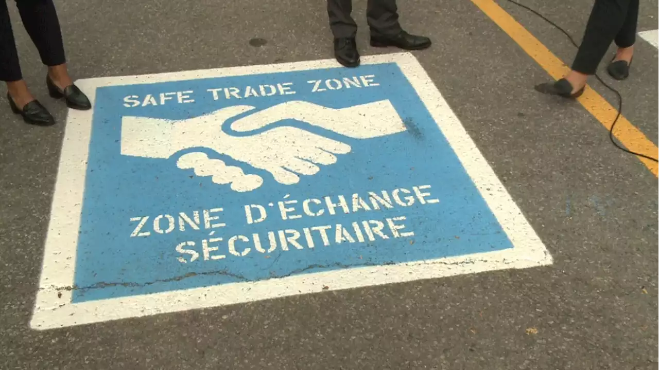 Here's why there is a handshake symbol outside three Ottawa police stations
