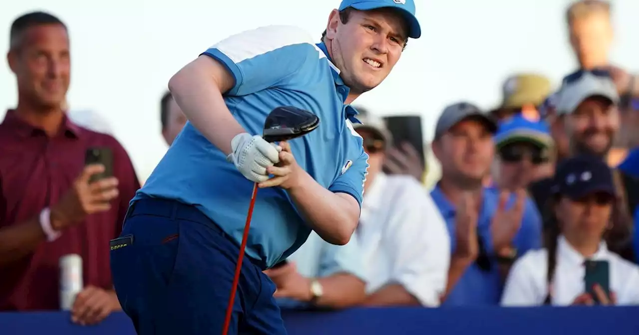 Bob MacIntyre says Ryder Cup dream debut was like 'shinty on steroids'