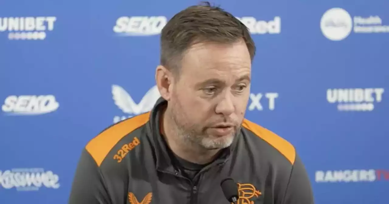 Michael Beale shuts down Rangers transfer 'confusion' over Ben Davies situation