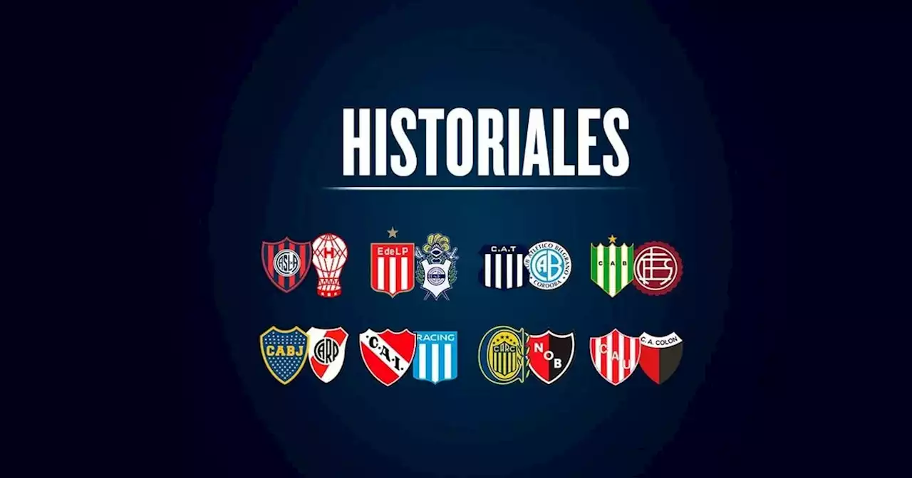 Cómo están los historiales de todos los clásicos de la fecha