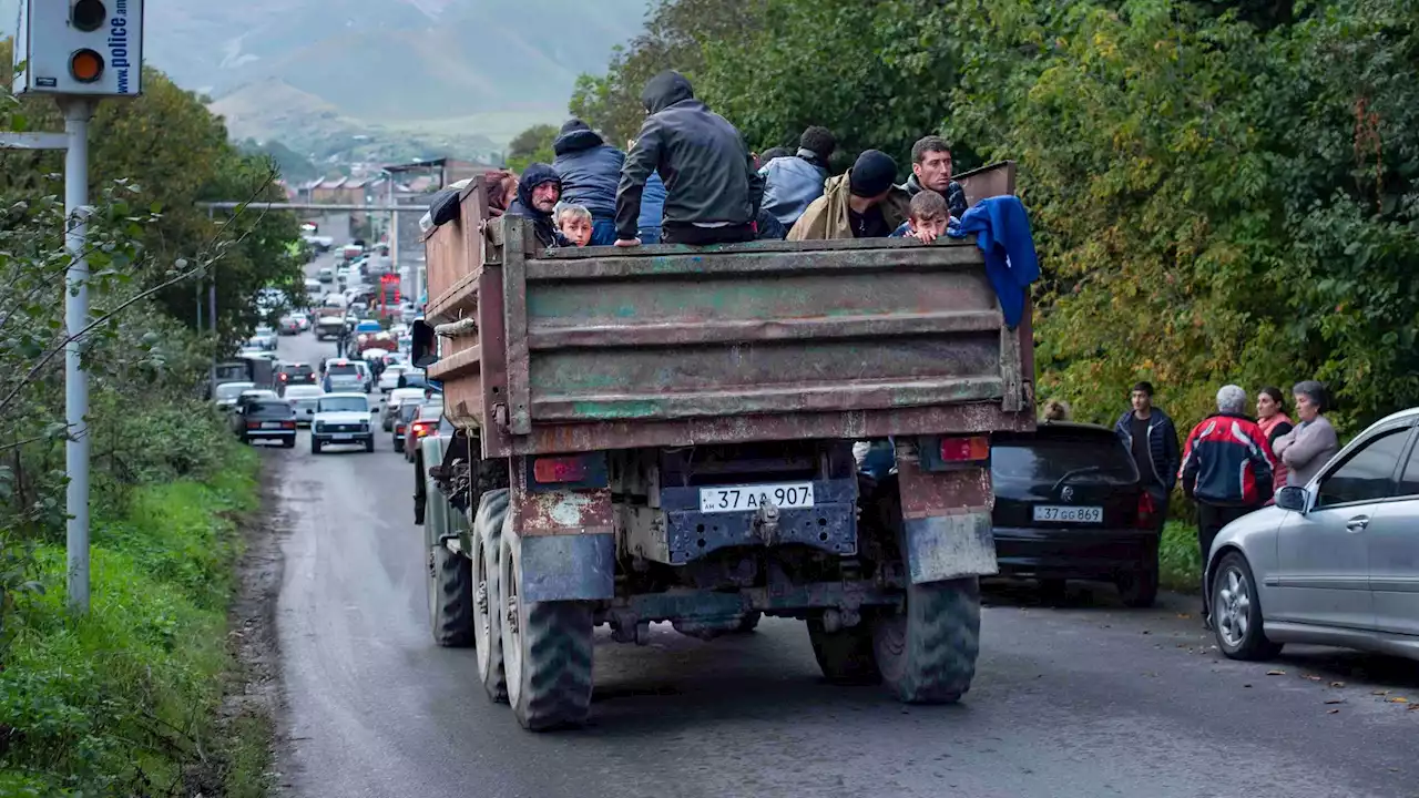 - Rund 85.000 Menschen nach Armenien geflüchtet