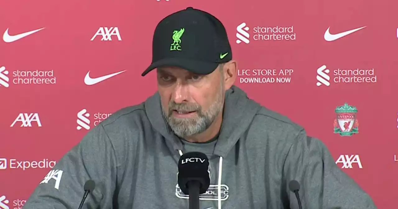 Jurgen Klopp press conference live - Alexander-Arnold and Thiago injury updates