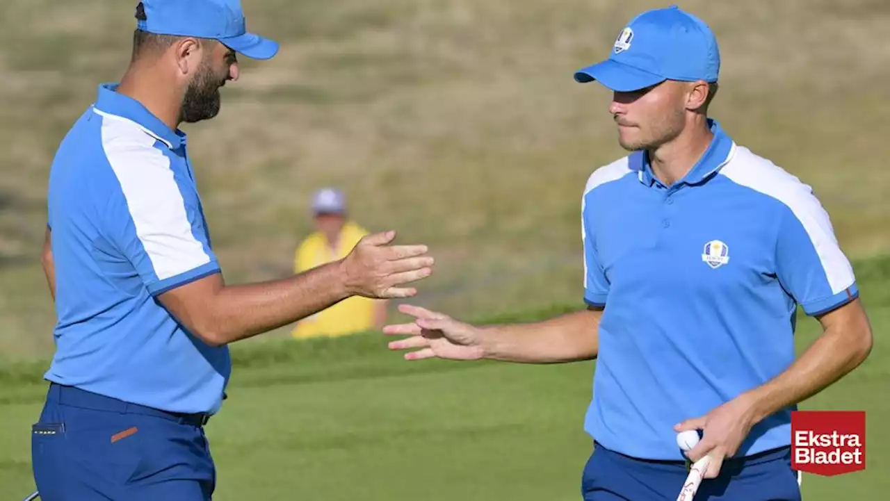 Flot Ryder Cup-debut til Højgaard