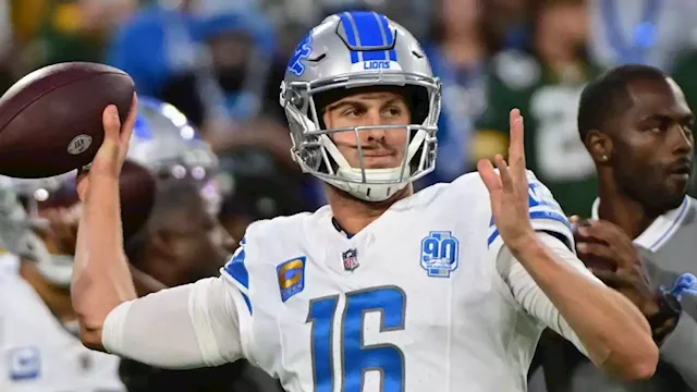 David Montgomery runs wild as Lions beat Packers 34-20 to take early  command of NFC North