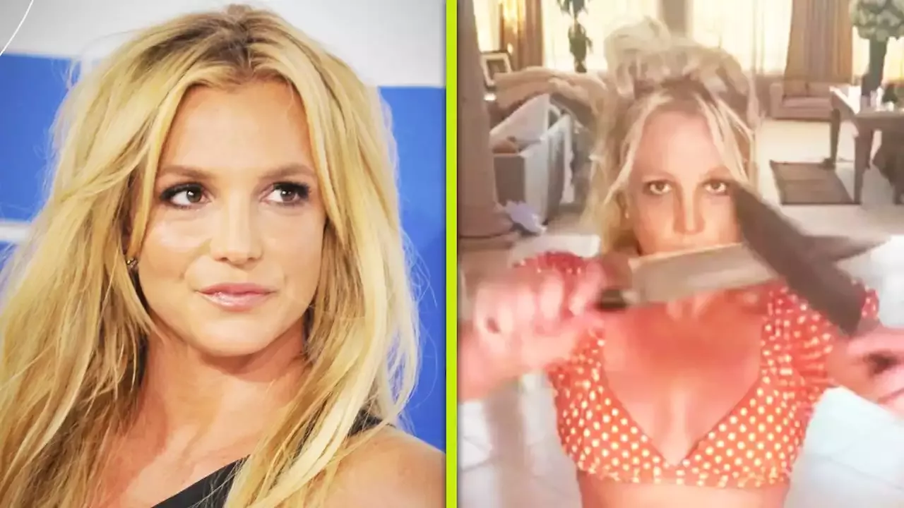 Britney Spears Sparks Concern With Knife Dancing Video What Really Happened 9012