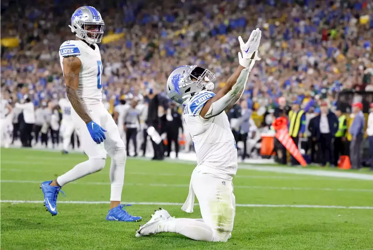 David Montgomery runs wild as Lions beat Packers 34-20 to take early  command of NFC North – KGET 17