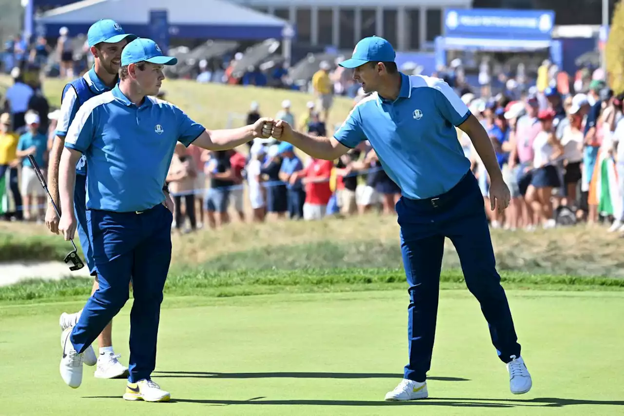 Europe sweeps opening session in Ryder Cup to put USA in 4-0 hole