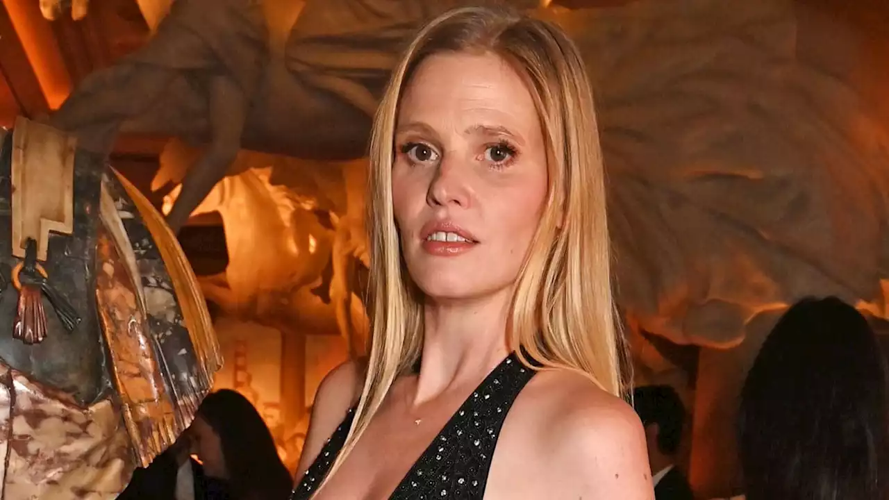 David Walliams' ex-wife Lara Stone causes a stir with 'nude' pregnancy shoot