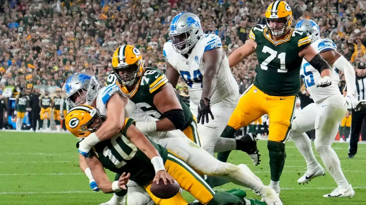 Lions vence a los Packers 34-20 en el Lambeau Field