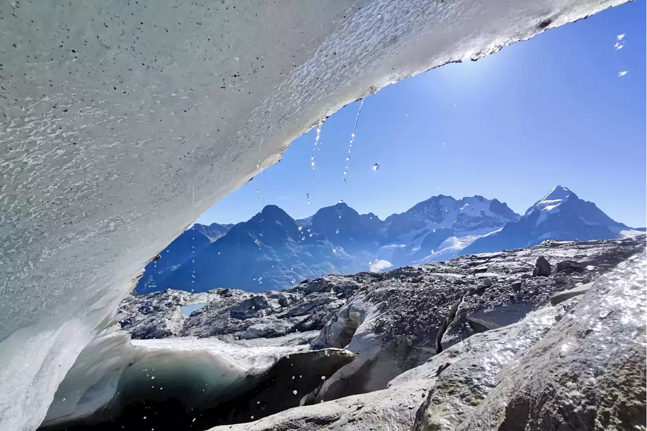 Los glaciares suizos perdieron un nivel récord de hielo en los últimos dos años