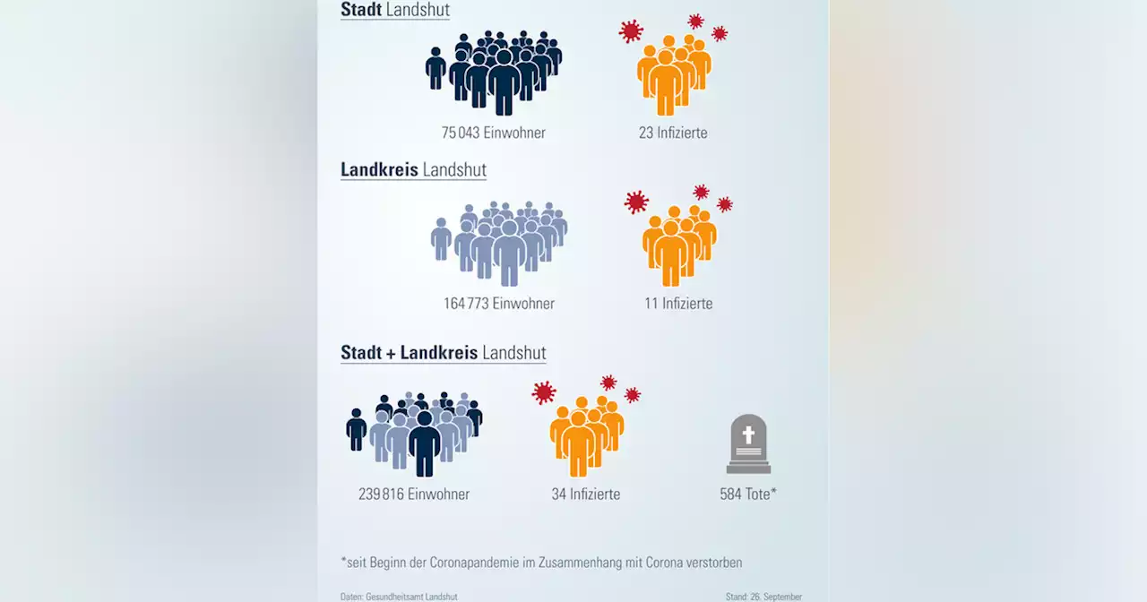 Corona-Infektionen im Raum Landshut unter dem Radar