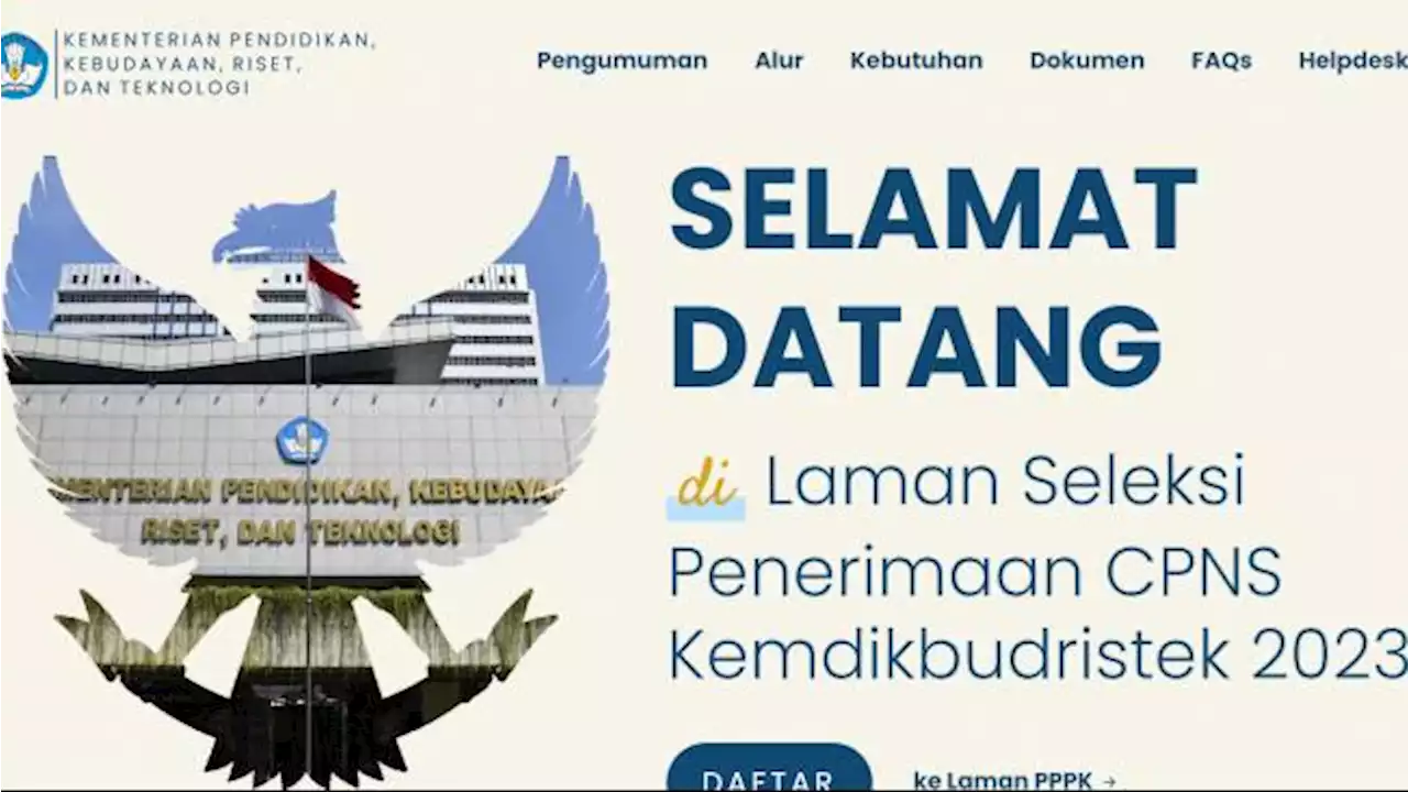 Link PDF Rincian Formasi CPNS Kemendikbud 2023, Ada 16.102 untuk Jabatan Dosen di PTN