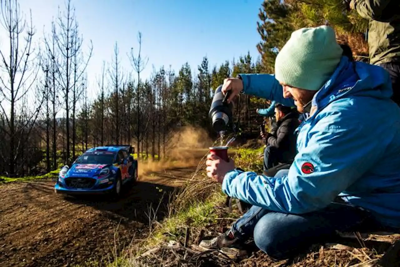 Ott Tänak (Ford) leader du Rallye du Chili après la première journée