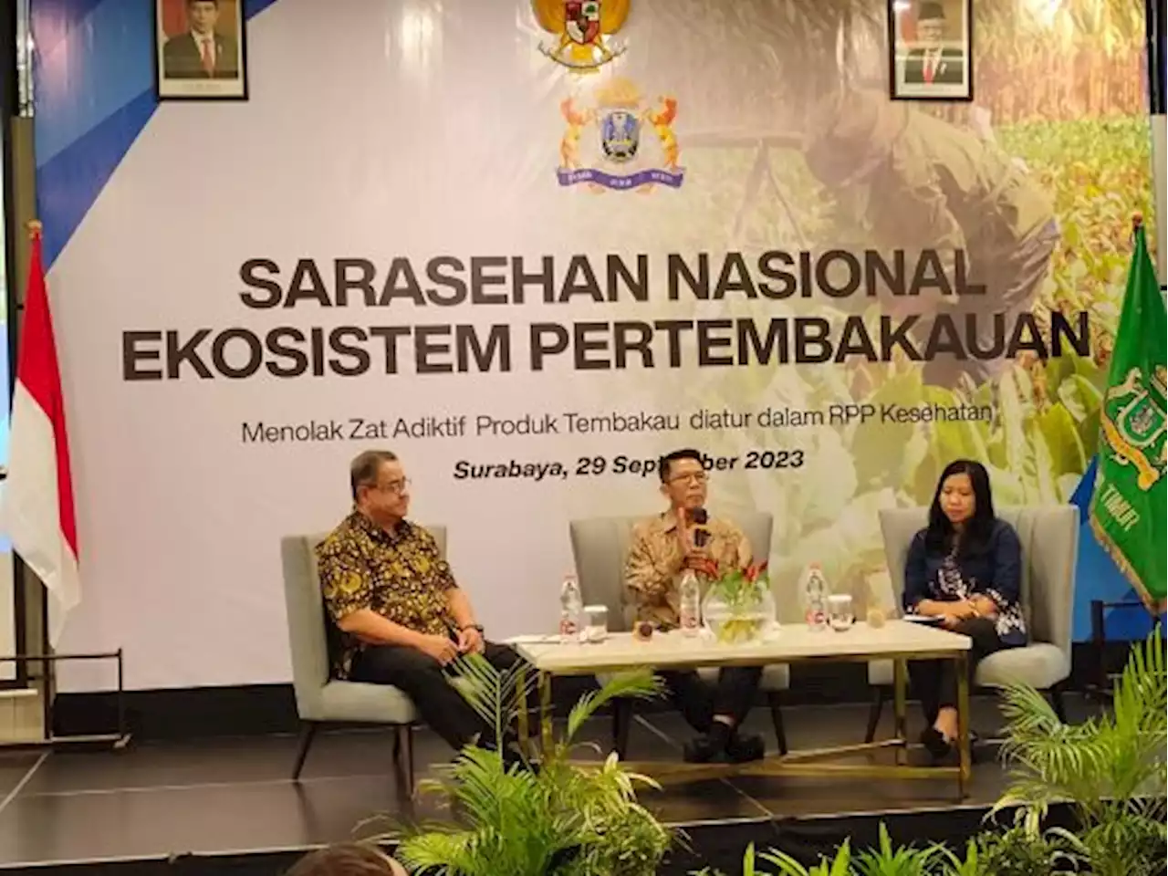 Kadin Gelar Sarasehan Nasional Tolak Pasal Zat Adiktif Produk Tembakau