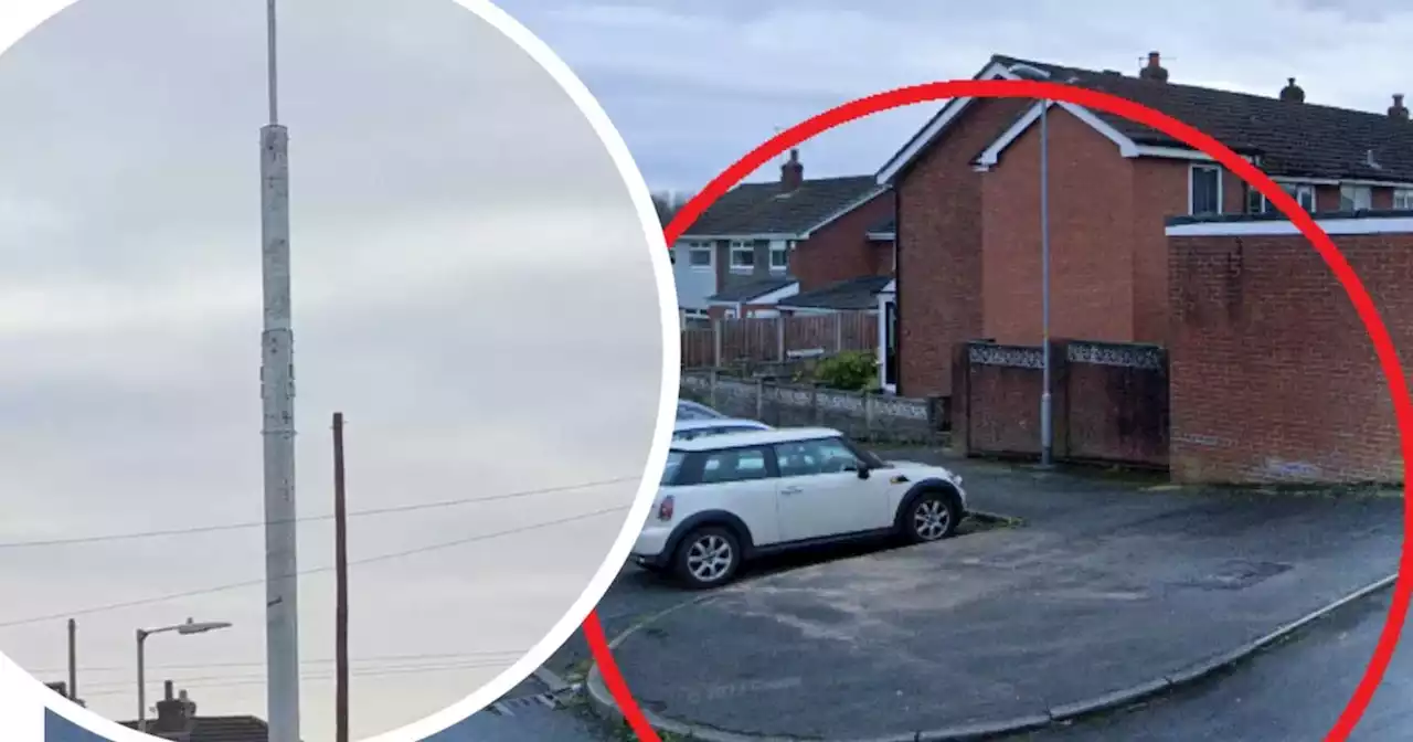 The 'ugly' broadband poles causing a right palaver in Greater Manchester town