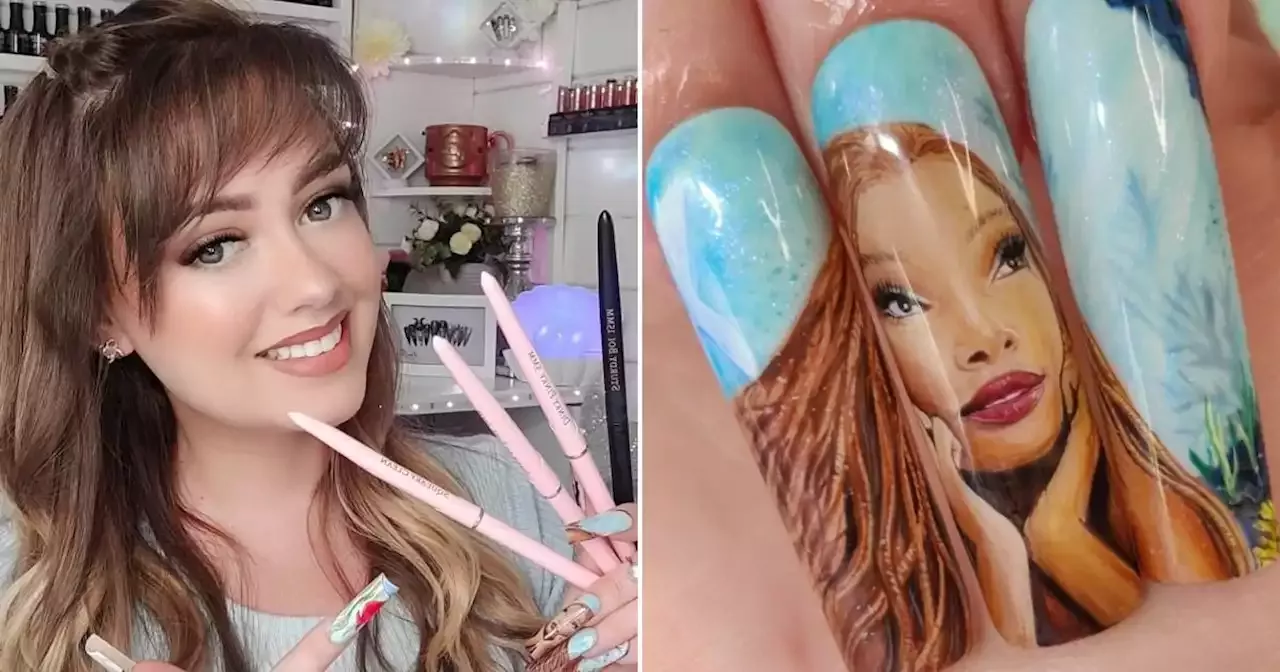 Artist shares jaw-dropping nail art designs which take 45 hours to complete