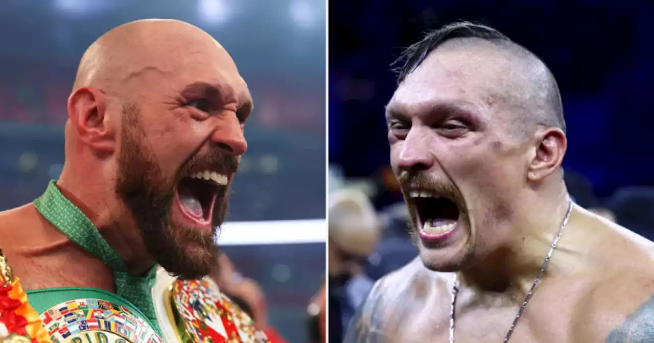 Tyson Fury speaks out with message to Oleksandr Usyk with title fight confirmed