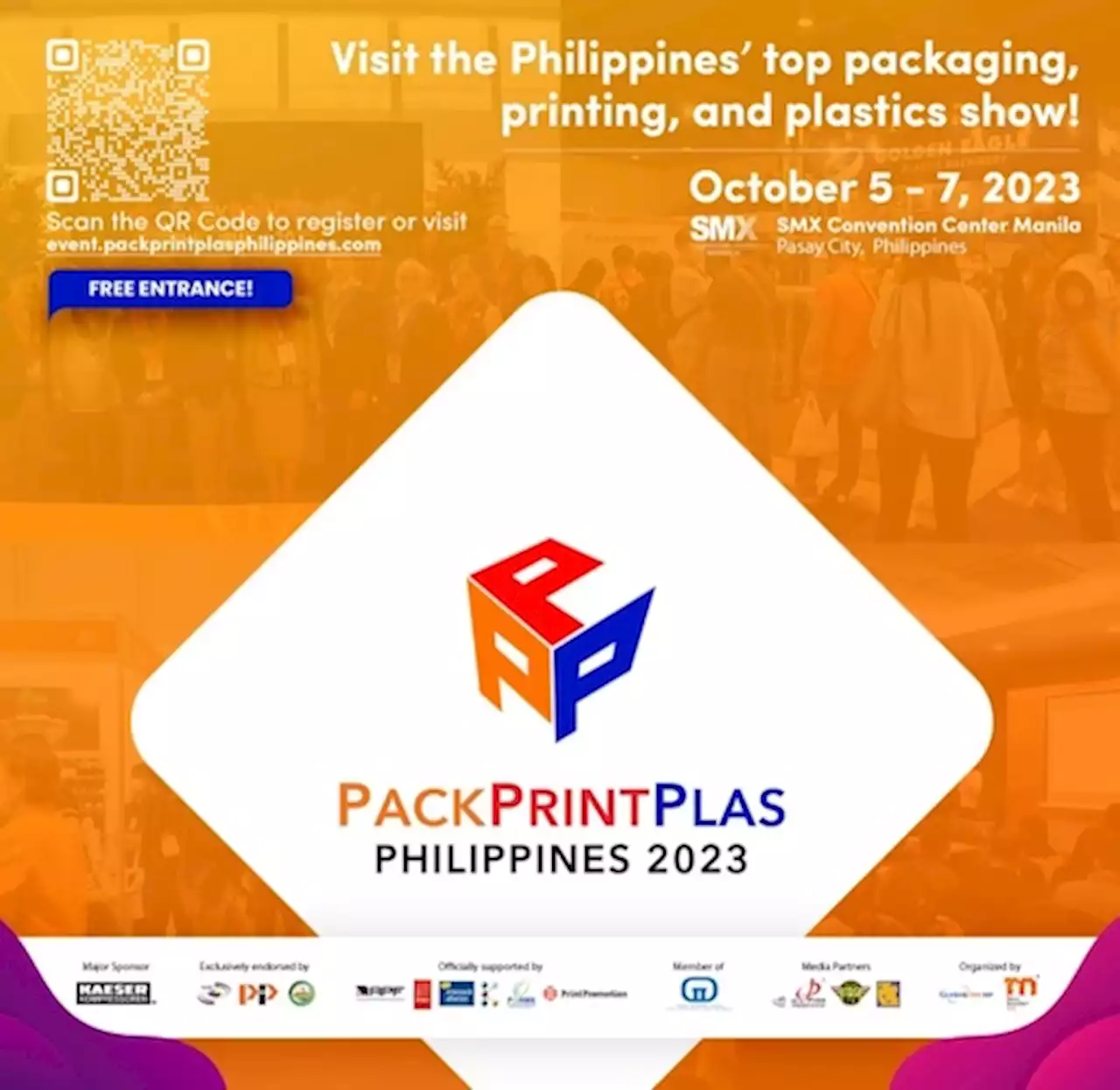 PackPrintPlas Philippines 2023 returns this October at SMX