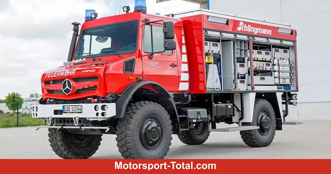 Blaulicht-Alarm: Mercedes zeigt neue Unimog für die Feuerwehr