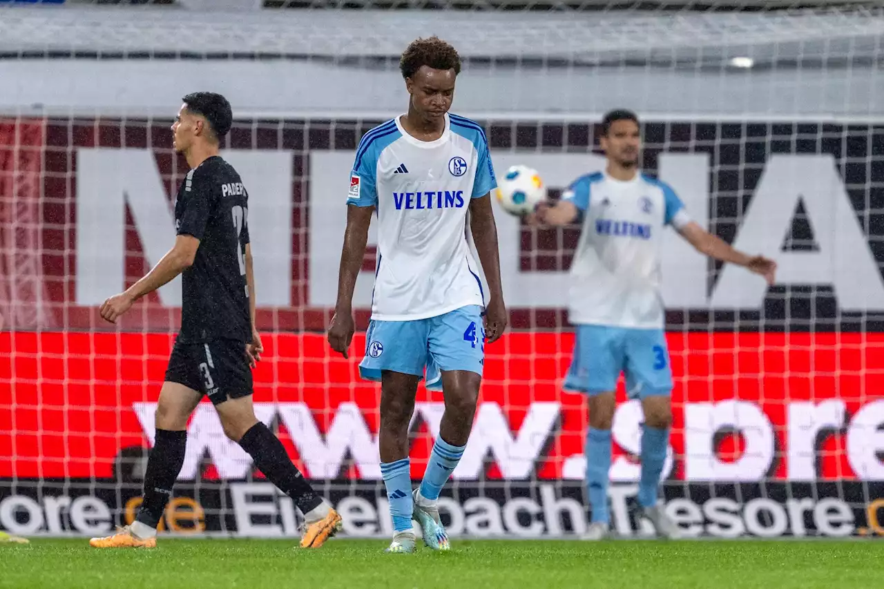 Schalker Krise verschärft sich weiter: 1:3 in Paderborn