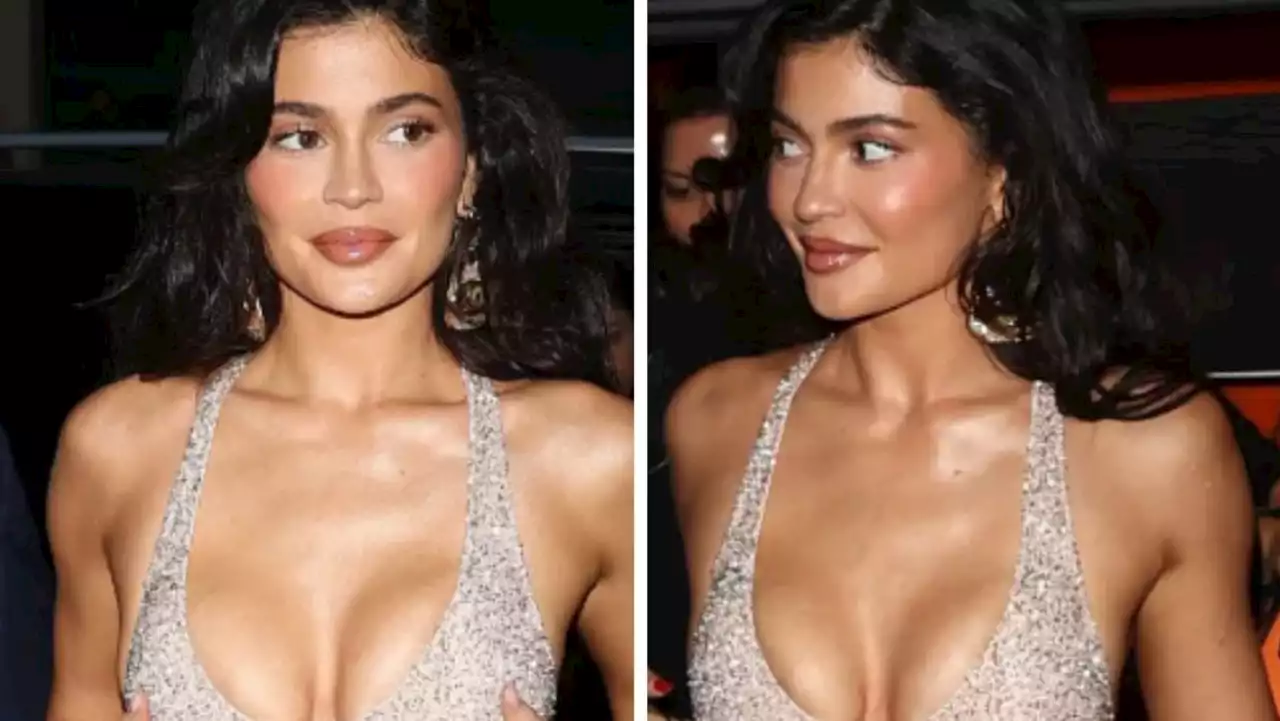 Kylie Jenner wows with plunging ‘Marilyn’ look at Paris Fashion Week