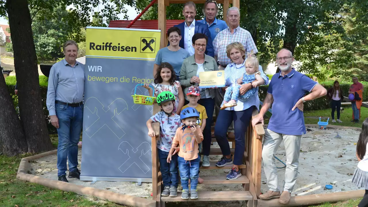 Neuer Schliff für Spielplatz in Aspang