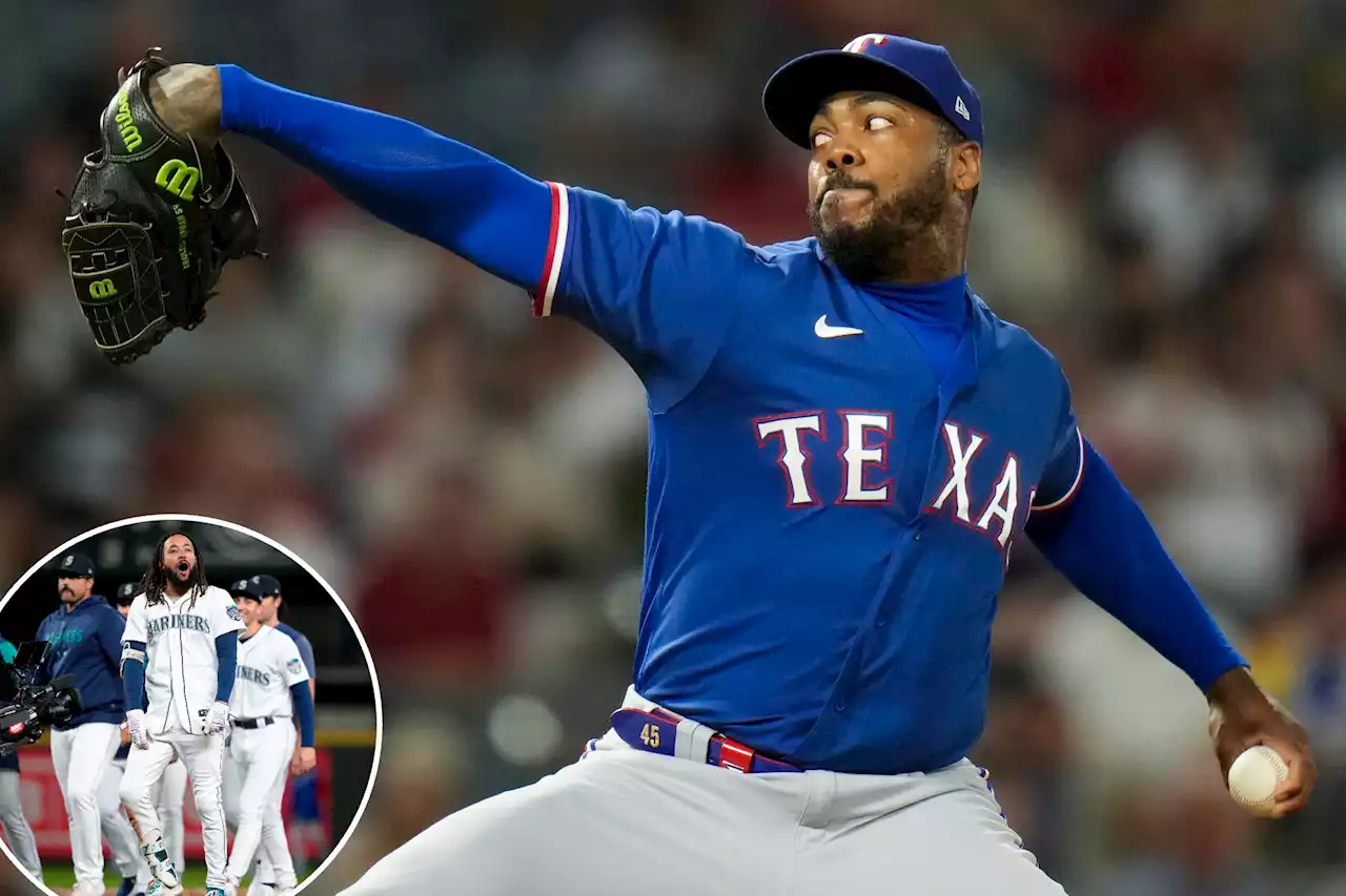 Aroldis Chapman blows Rangers’ chance to clinch playoff berth with 8 horrible pitches