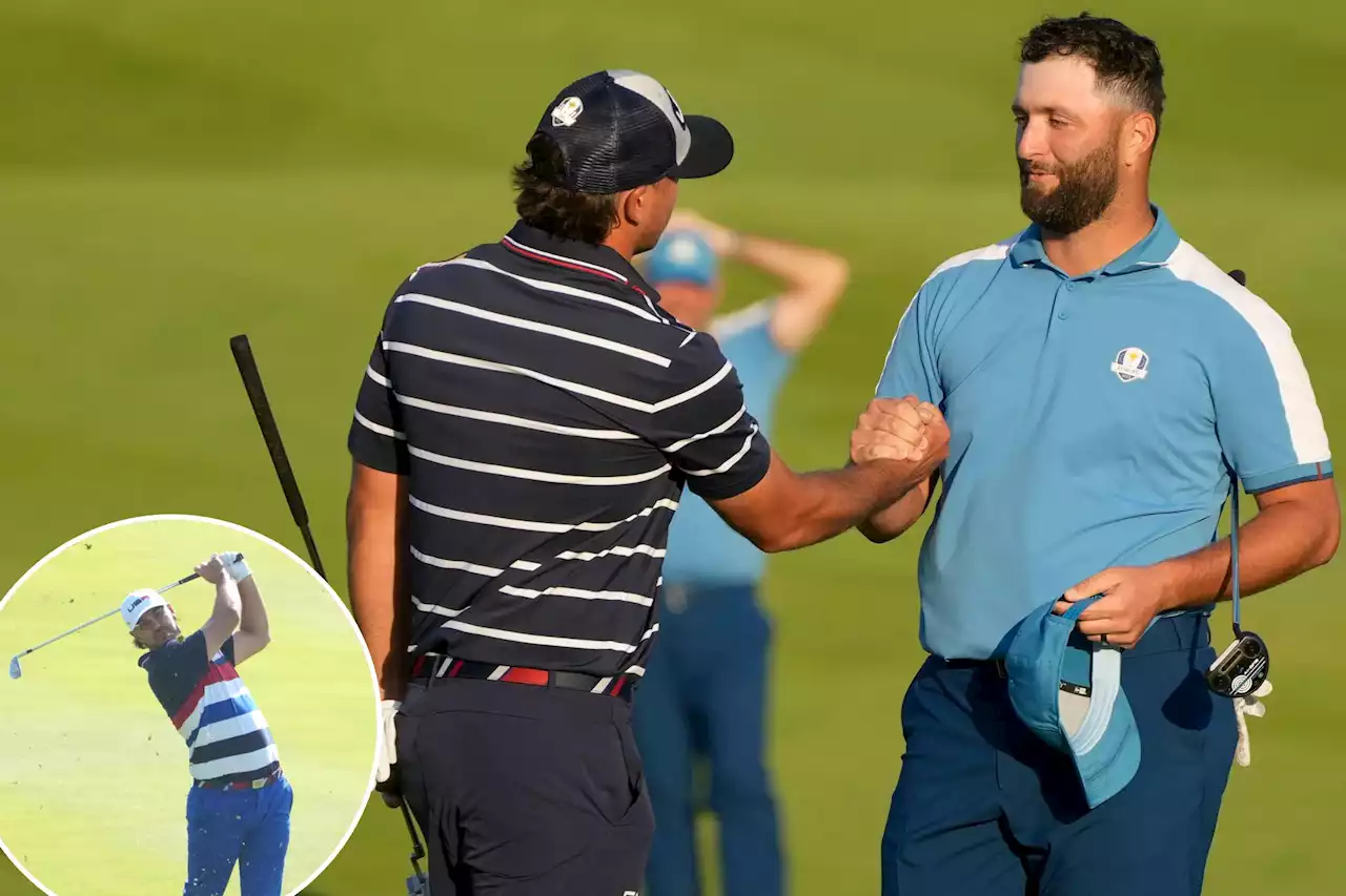 Brooks Koepka mocks Jon Rahm for acting ‘like a child’ after tough Ryder Cup match