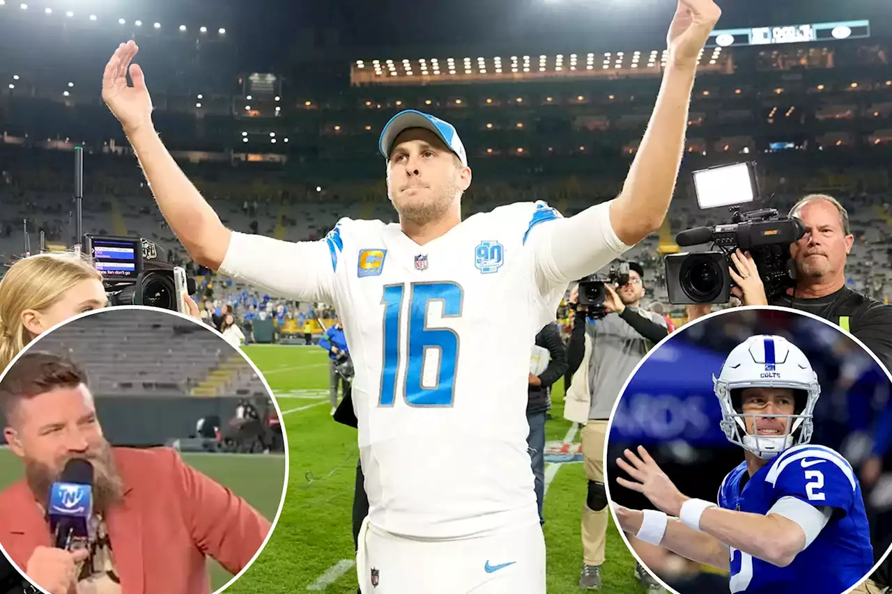 Jared Goff claps back at Ryan Fitzpatrick’s ‘poor man’s Matt Ryan’ dig