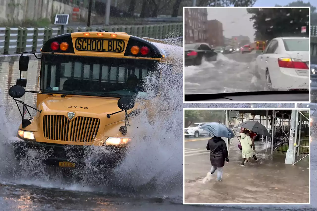 NYC flooding live updates: Gov. Kathy Hochul declares state of emergency